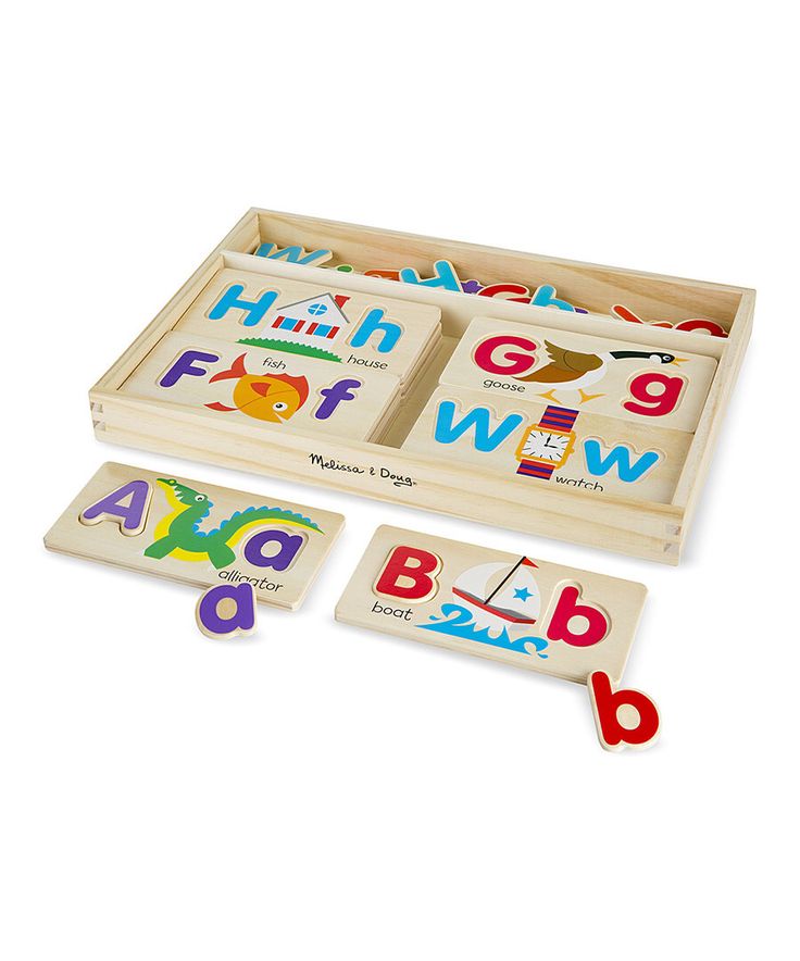 Melissa & Doug See & Spell Wooden Puzzle 4
